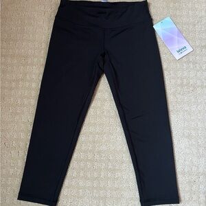 BRAND NEW Ivivva By Lululemon Rhythmic Crop Luxtreme Leggings Black Size 10